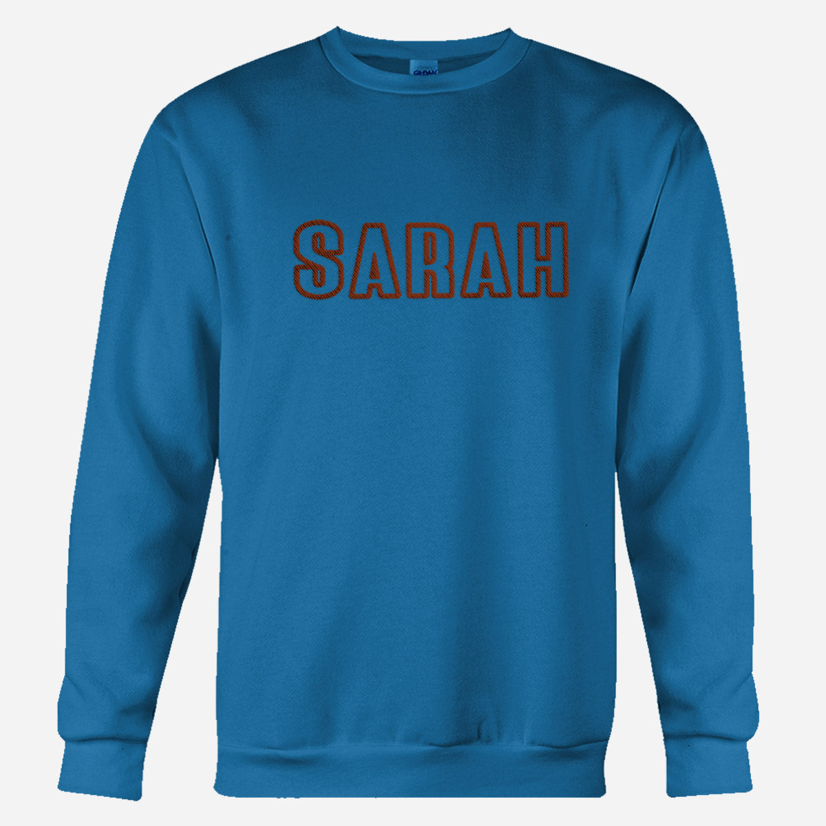 Custom Name - Personalized Step Dad Embroidered Sweater