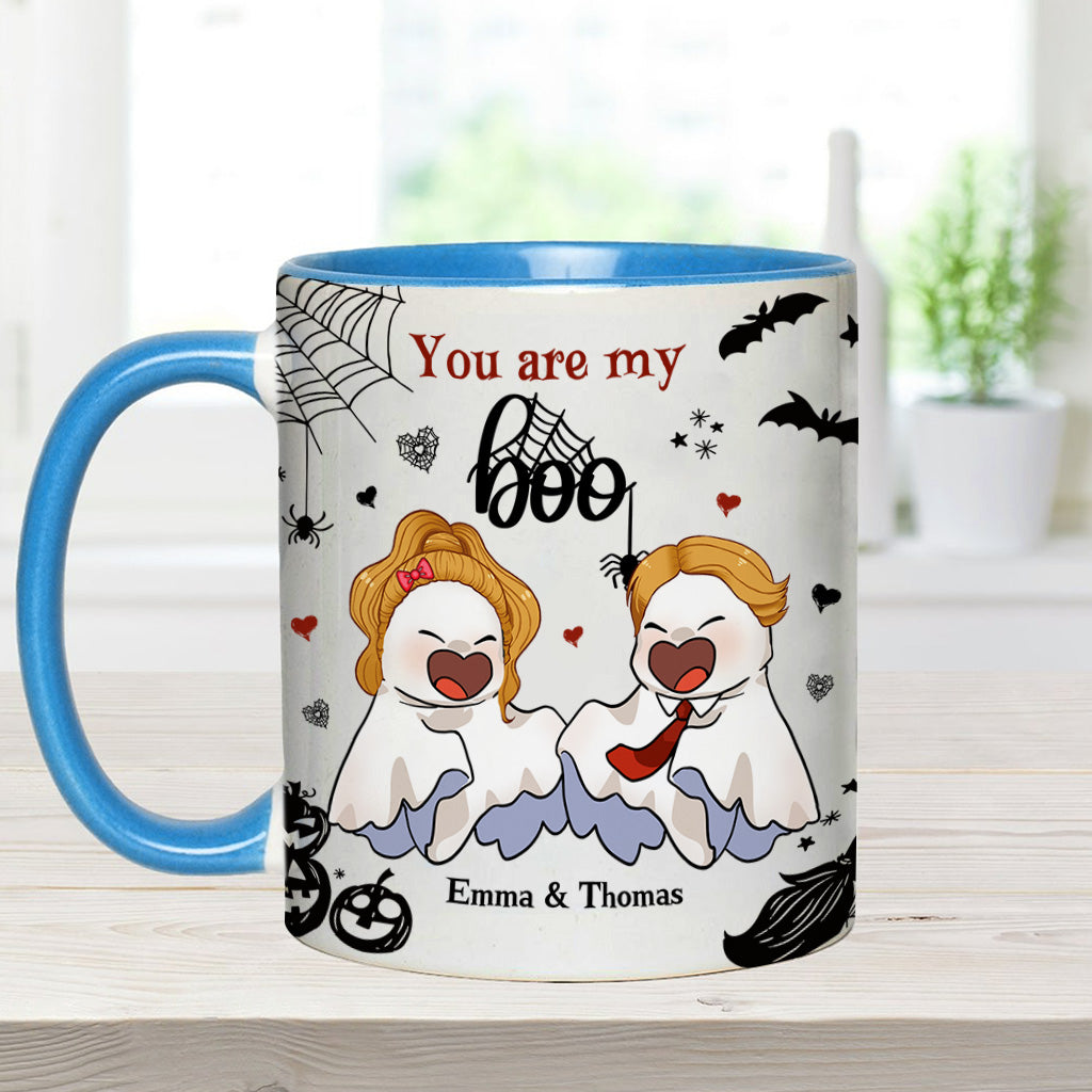 You're My Boo Sweet Boo Boo - Personalized Couple Accent Mug