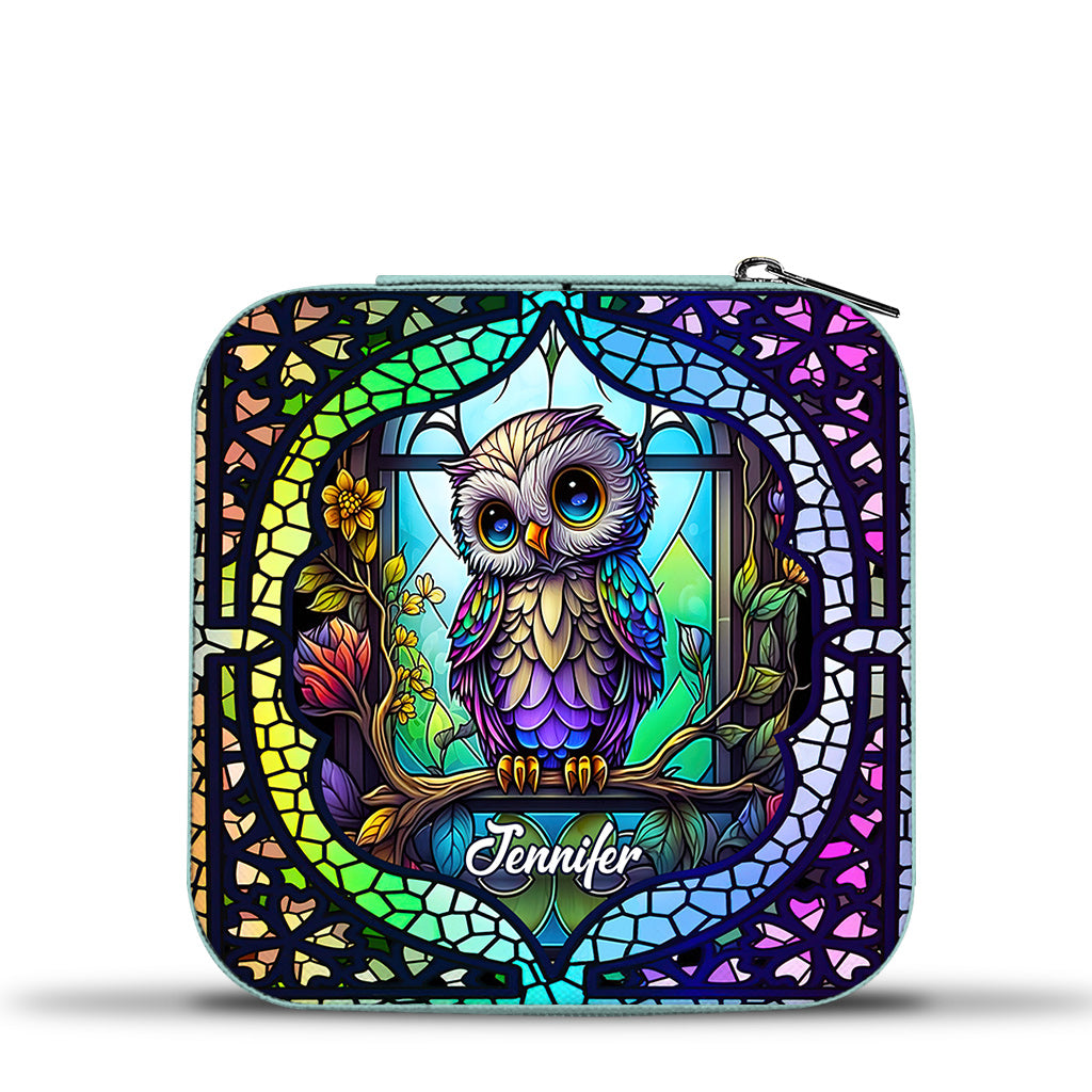 Cute Owl - Personalized Owl Jewelry Box