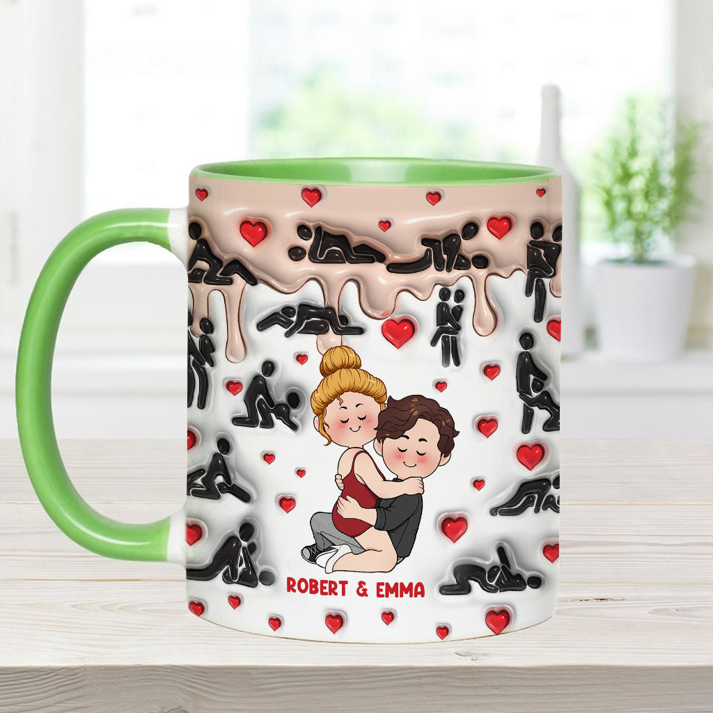 My Favorite Thing To Do Is You - Personalized Couple Accent Mug