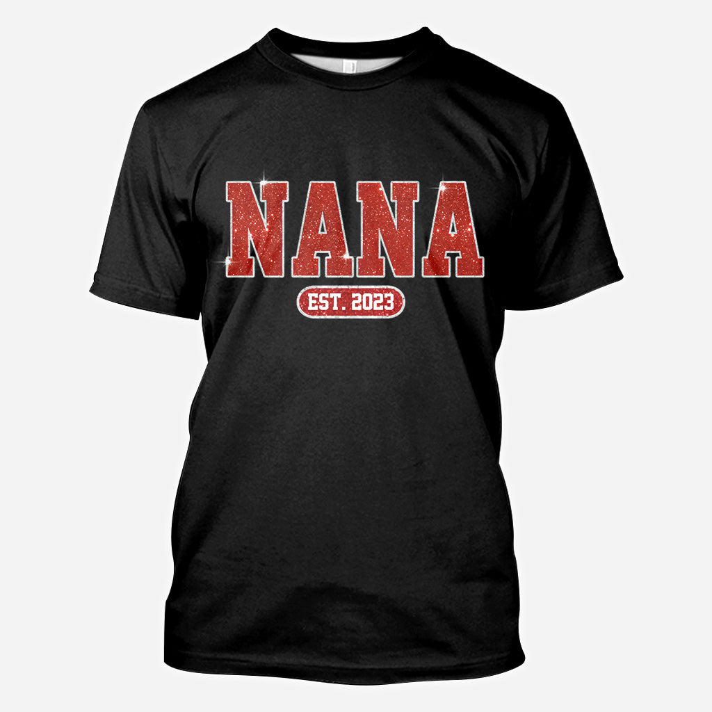 Best Nana/Grandma/Mother/Mama... Ever - Personalized Grandma All Over Shirt