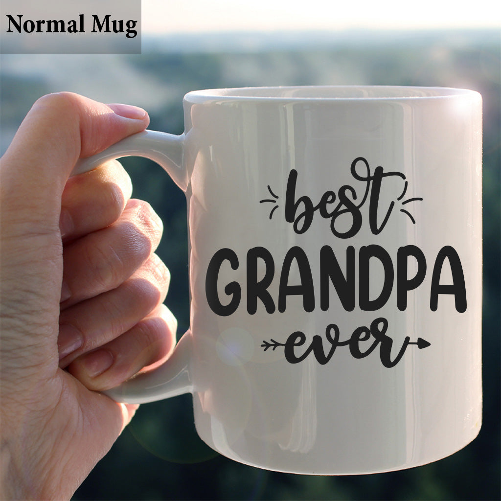 Best Dad Ever - Gift for dad, grandpa, uncle, husband - Personalized Mug