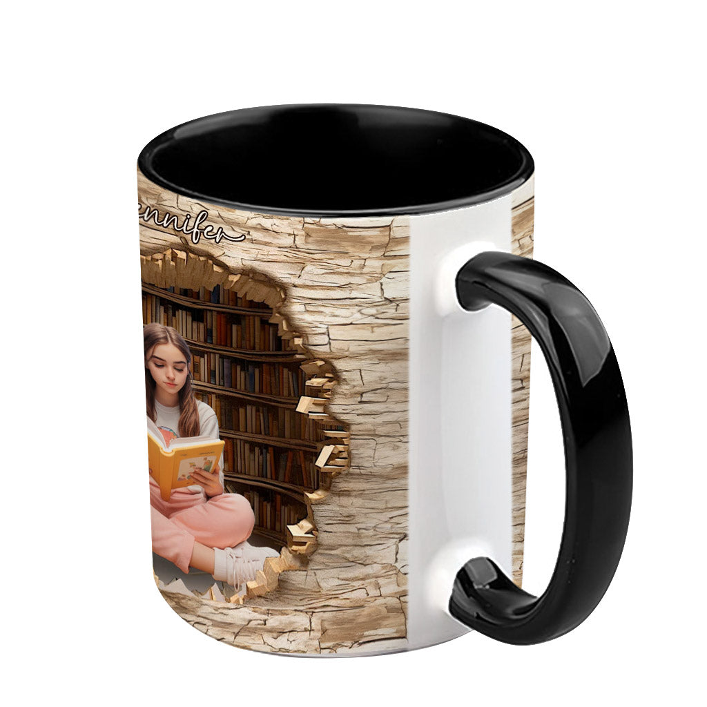 My Reading Corner - Personalized Book Accent Mug