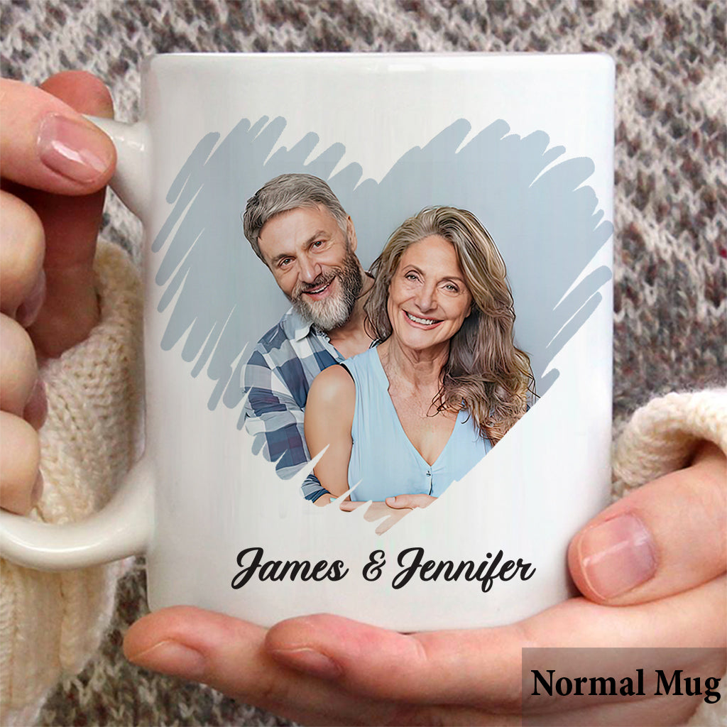 I Want To Grow Old With You - Personalized Couple Mug