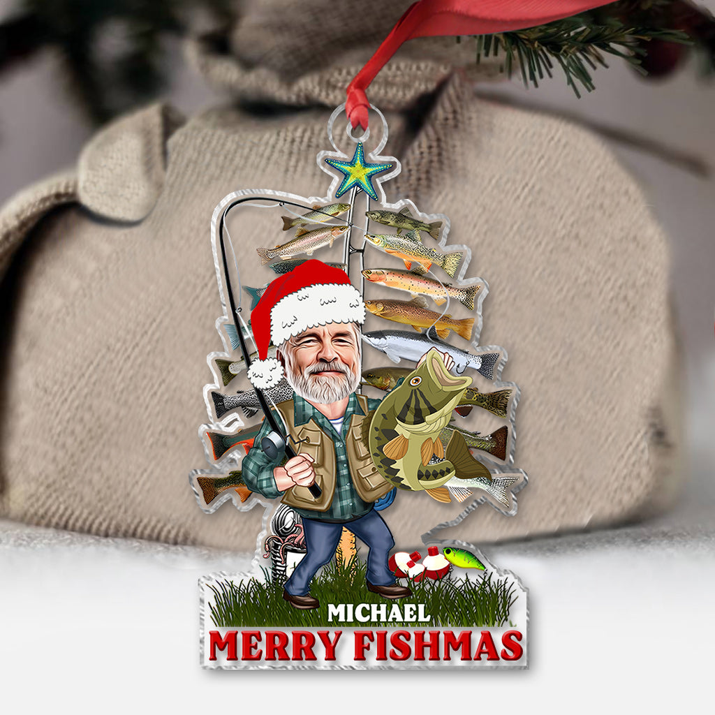 Fishing Gift, Fishing Ornament, Personalized Fishing Gift, Fathers