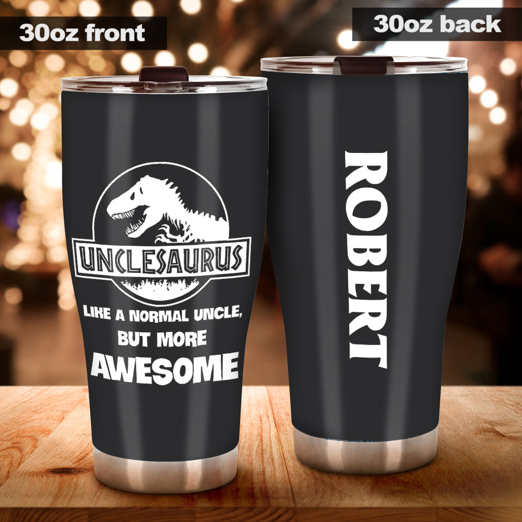 Unclesaurus - Personalized Uncle Tumbler