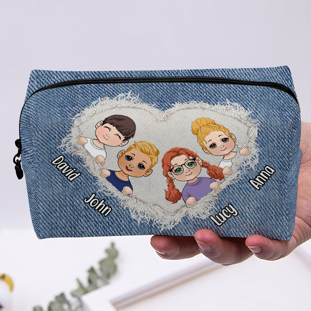 Best Mom Ever - Personalized Mother Makeup Bag