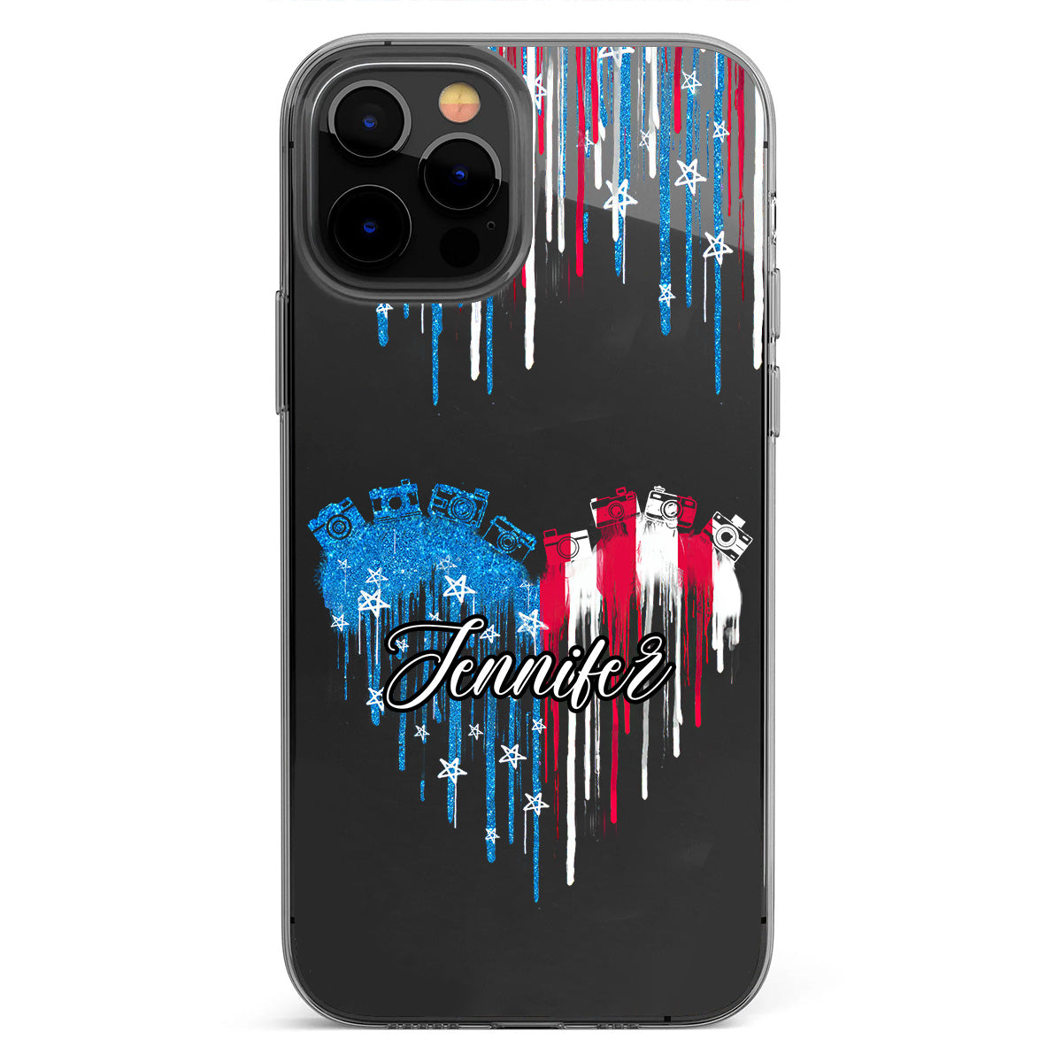 Love Photography - Personalized Photography Clear Phone Case