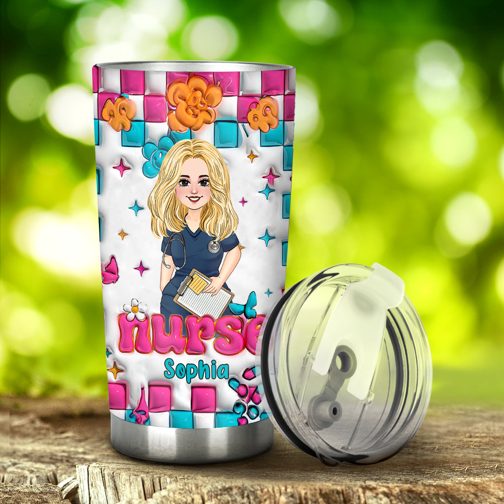 Nurse Life - Personalized Nurse Tumbler