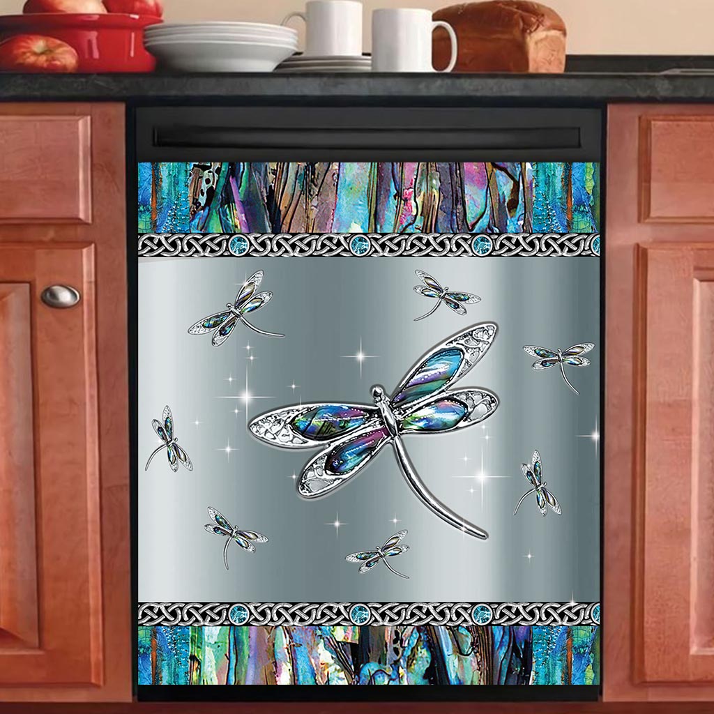 Mystery Dragonfly - Dragonfly Dishwasher Cover