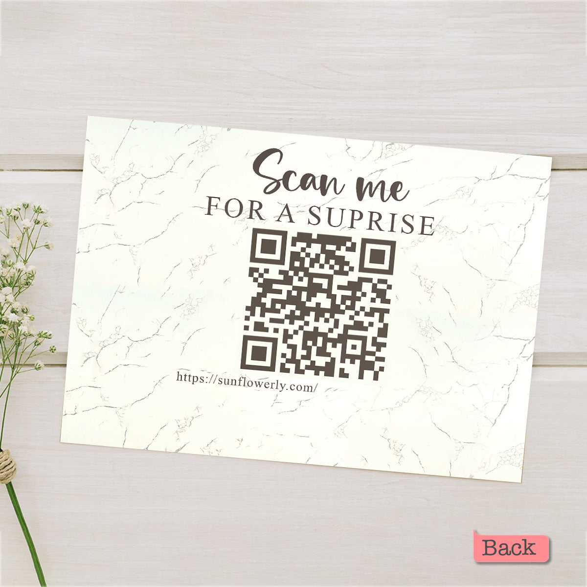 Forever Love - Personalized QR Greeting Card