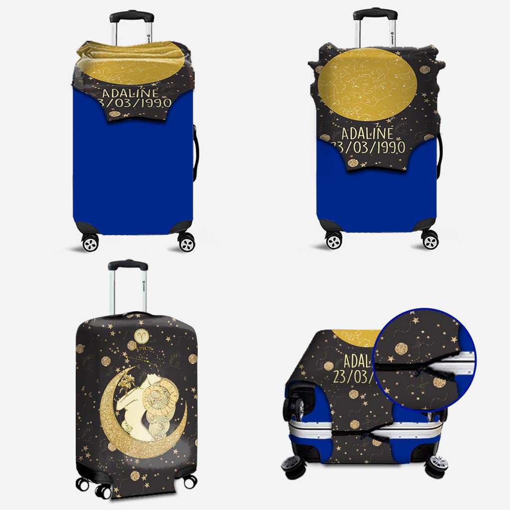 Zodiac Sign - Personalized Horoscope Luggage Cover