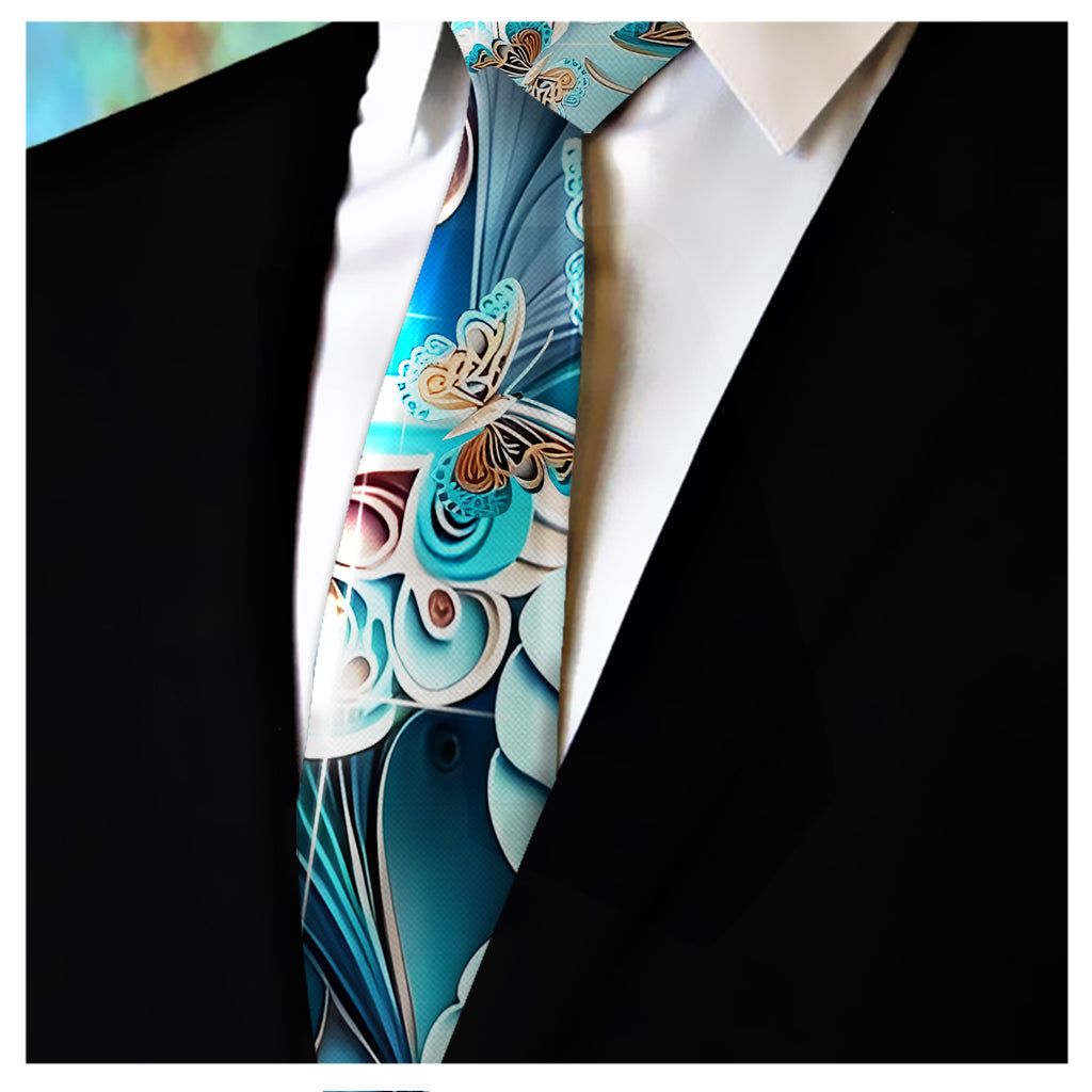 Love Butterflies - Butterfly Necktie