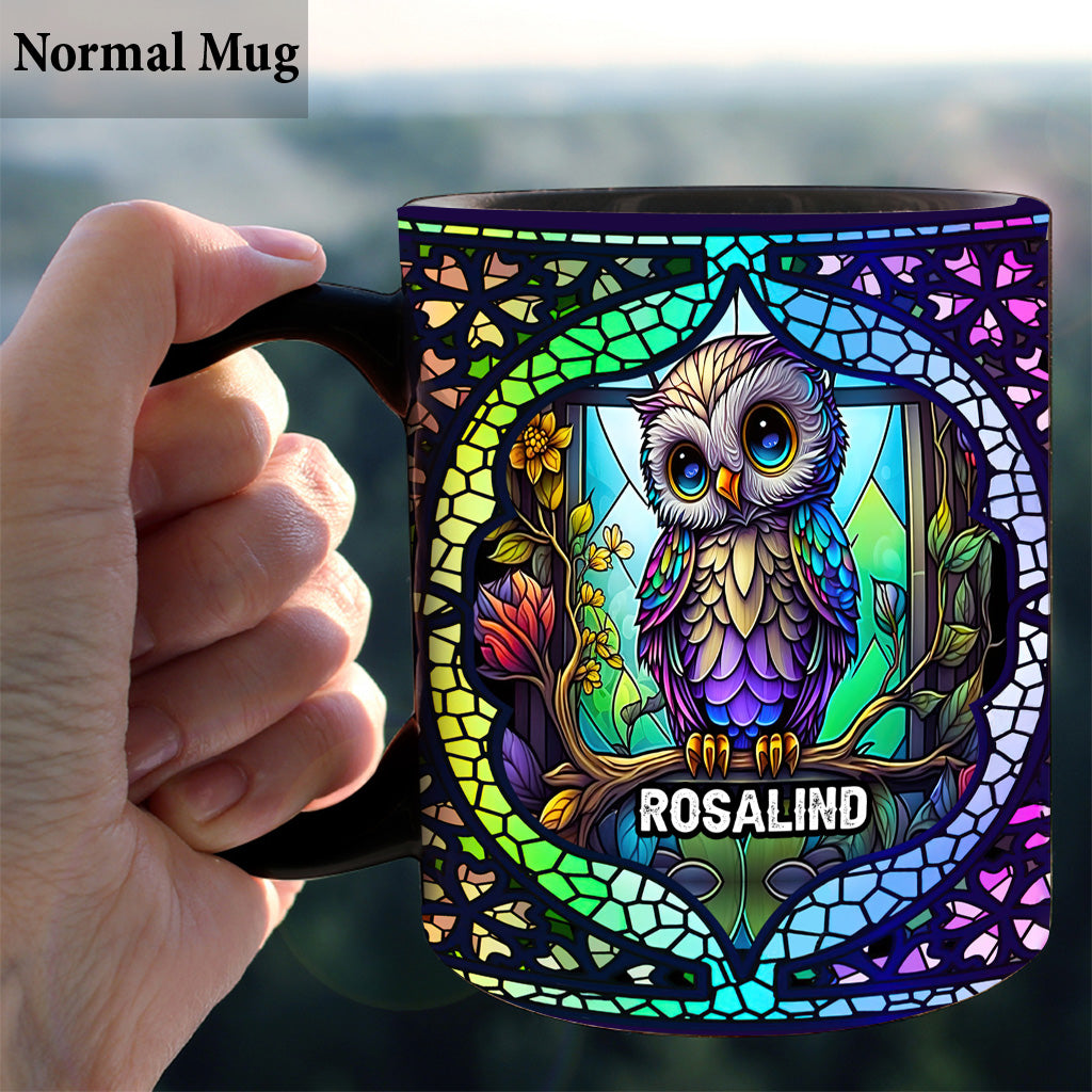 Beatiful Owls - Personalized Owl Mug