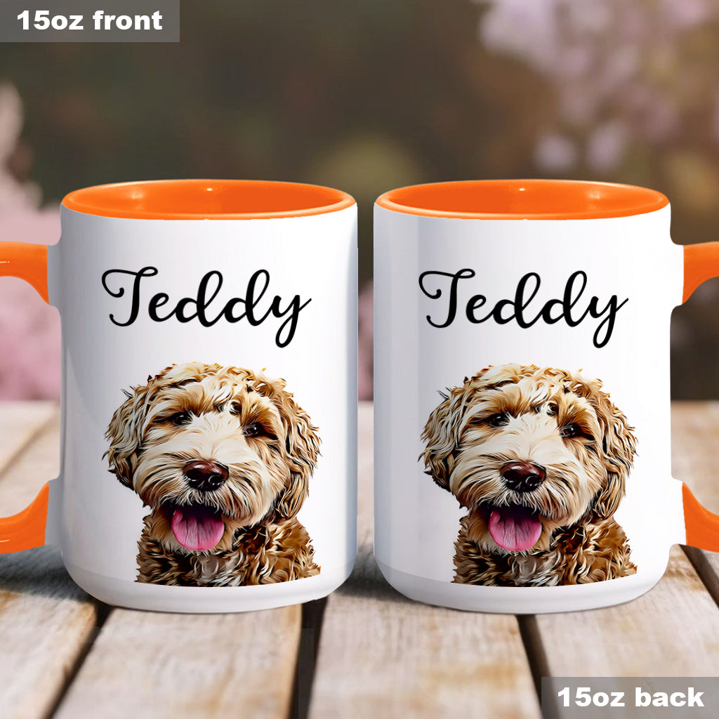 Dog Lover - Personalized Dog Accent Mug