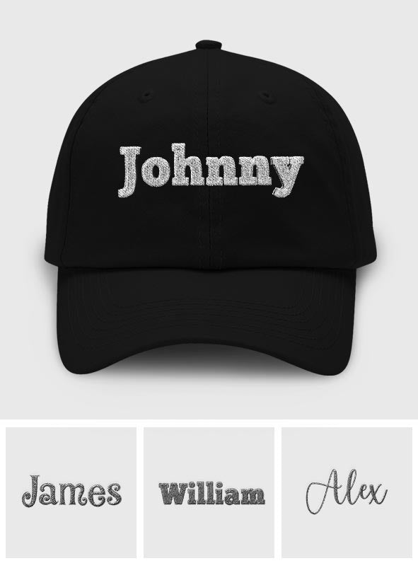 Custom Name - Personalized Uncle Embroidered Classic Cap