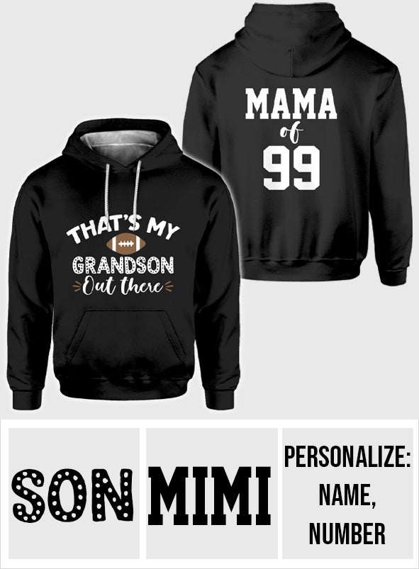 Proud Football Mom, Grandma - Football gift for mom, grandma, wife, her - Personalized All Over Shirt