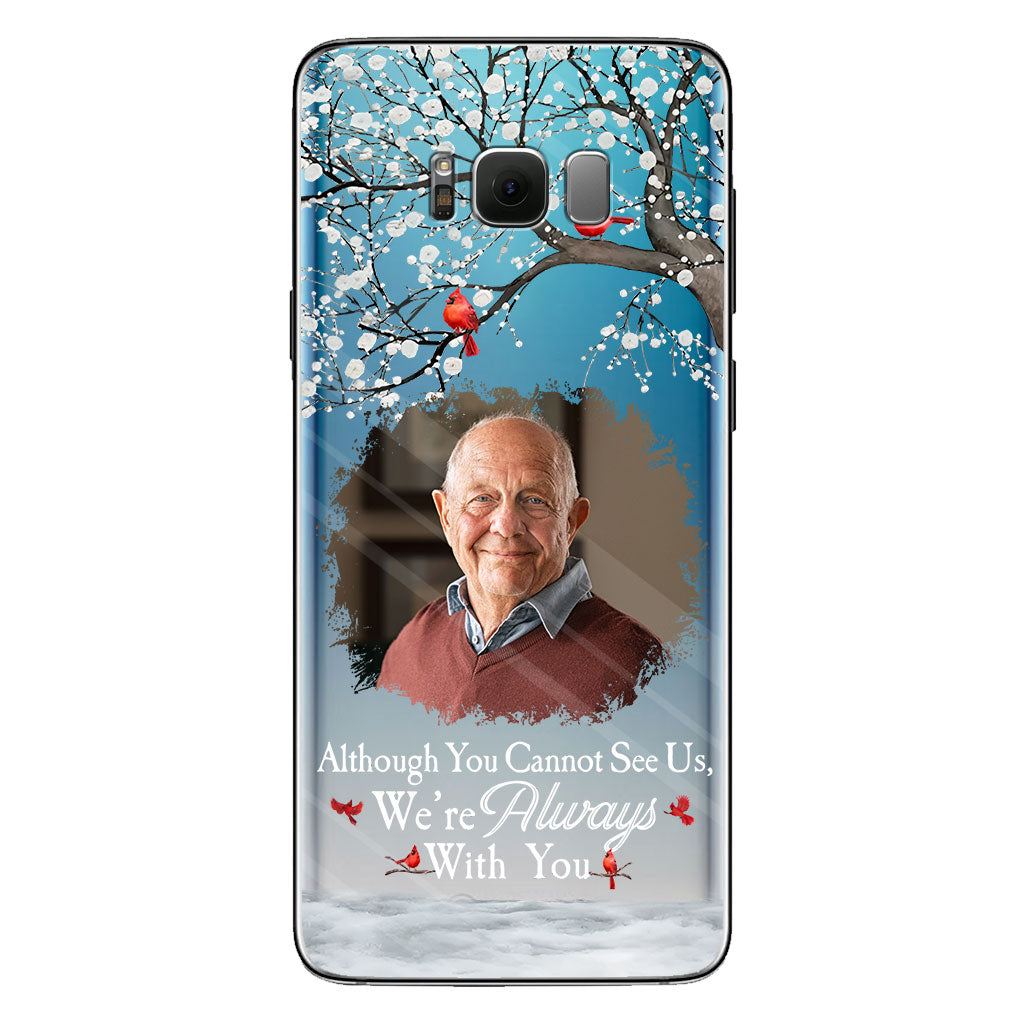 I'm Always With You - Personalized Memorial Clear Phone Case