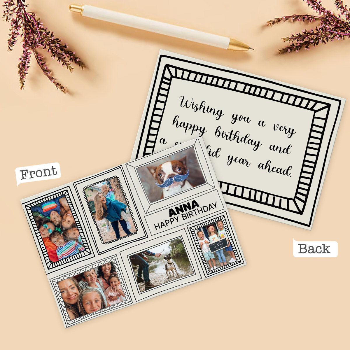 Any Message - Personalized Greeting Card