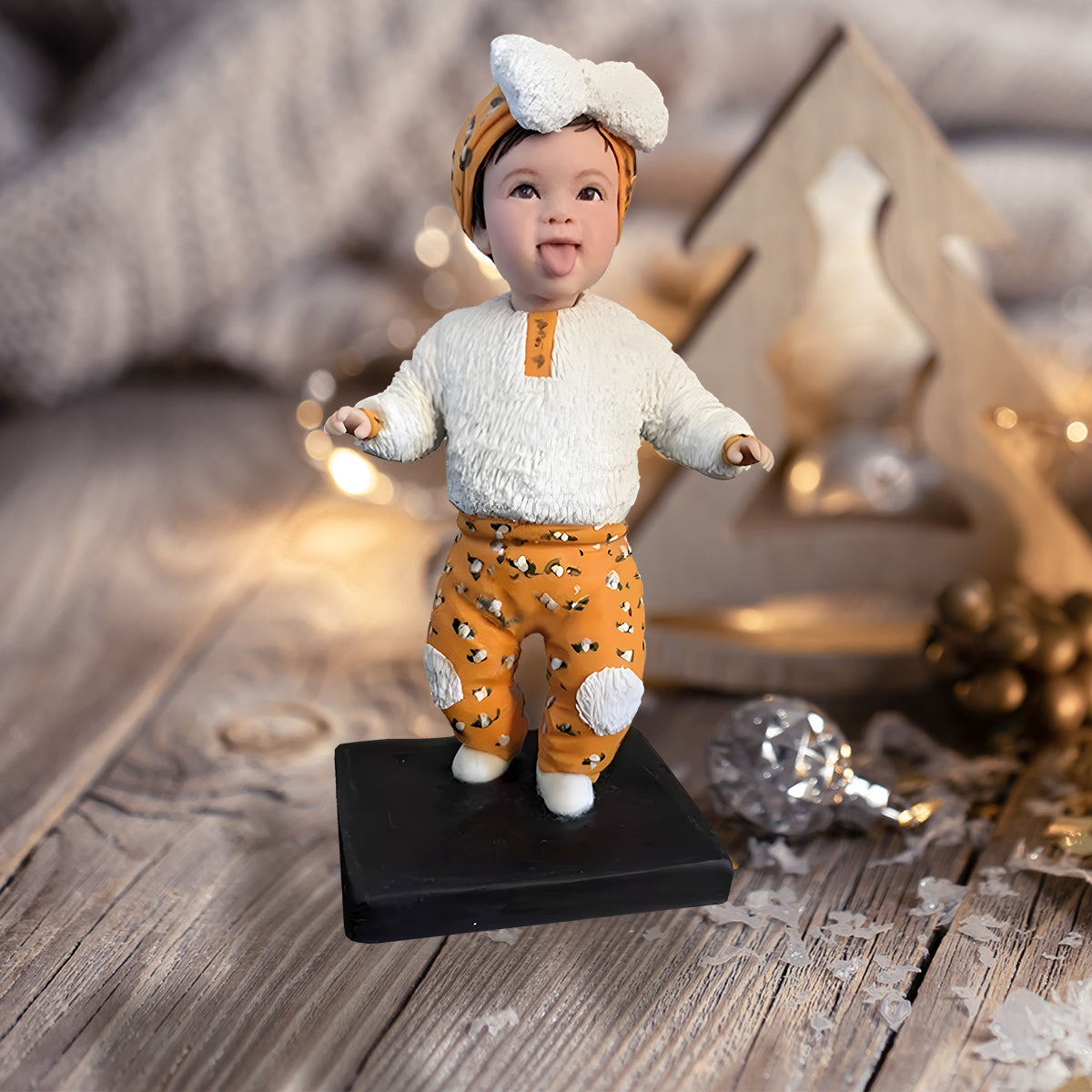 Cute Baby - Gift for Newborn - Personalized Bobblehead