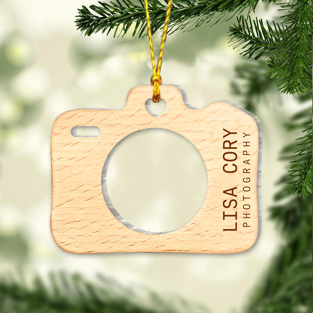 Camera - Personalized Photography Ornament