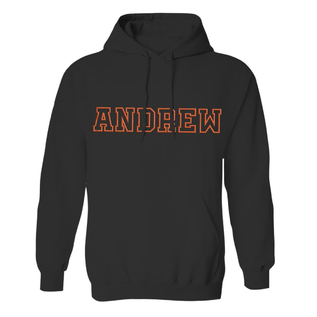 Custom Name - Personalized grandson Embroidered Hoodie