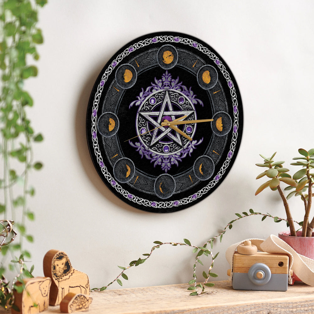 Witch Please Witch Wall Clock