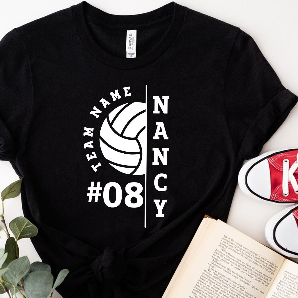Love Volleyball - Personalized Volleyball T-shirt And Hoodie