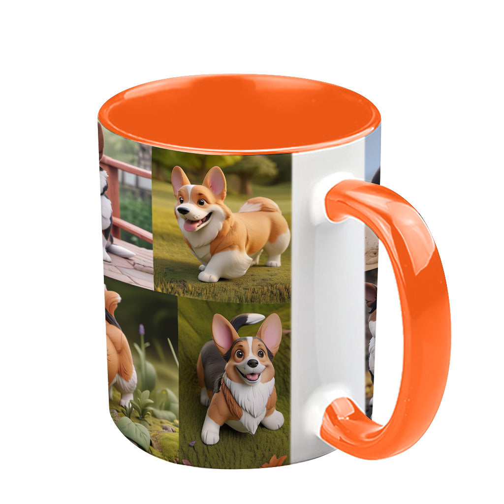 Cartoonize Pet Photos Collage - Gift for dog lovers, cat lover - Personalized Accent Mug