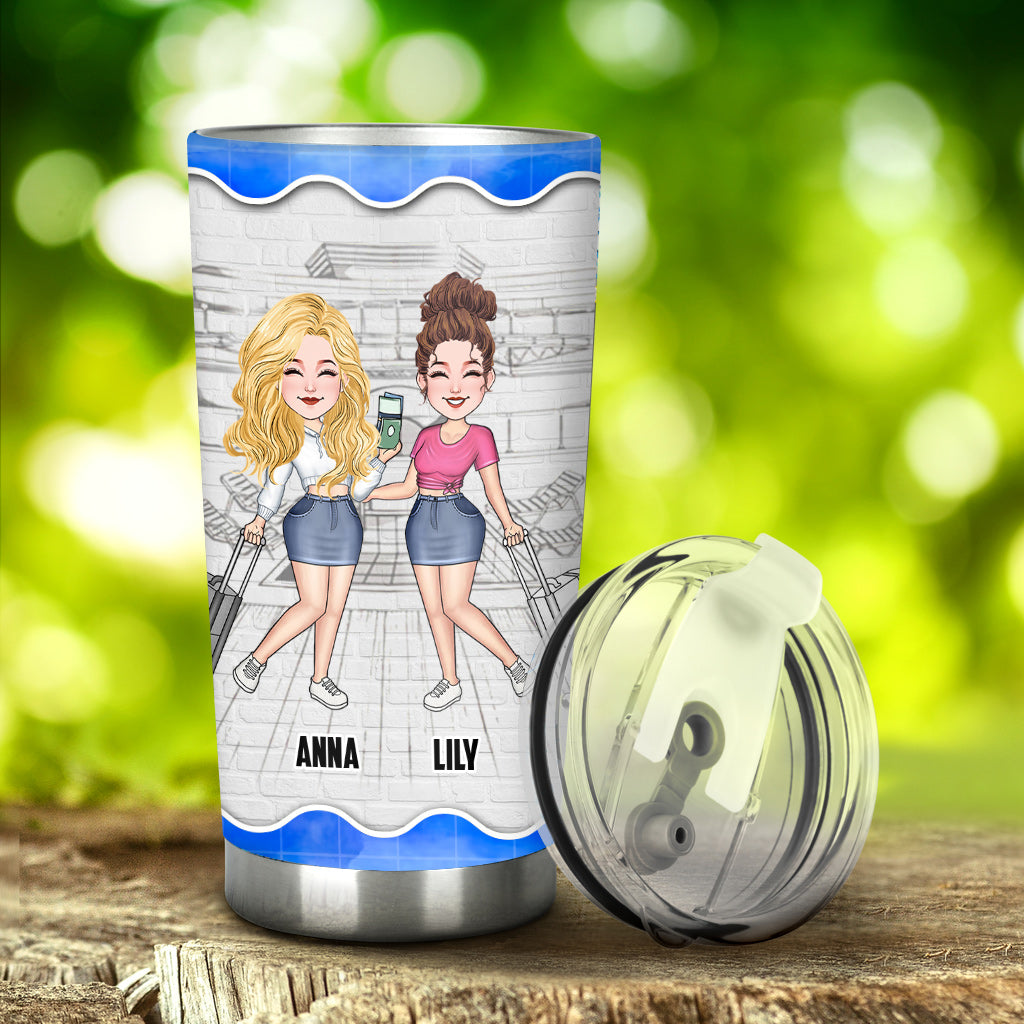 Cruising With A Chance Of Drinking - Personalized Cruising Tumbler