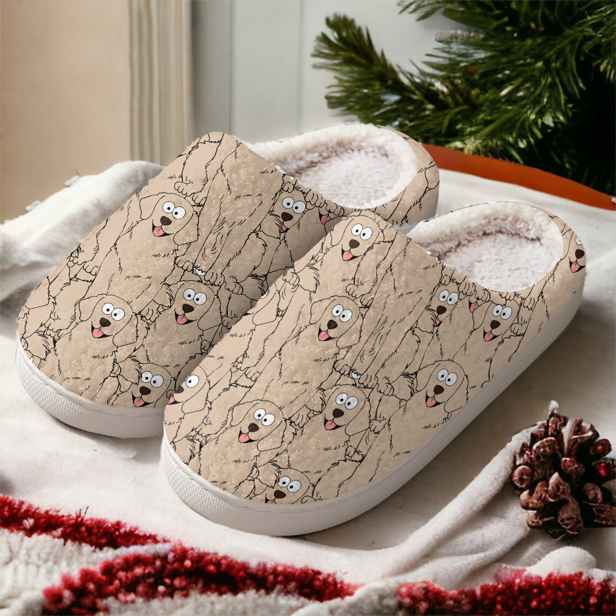 Discover Funny Dog Cat Faces For Pet Lovers - Personalized Cat Slippers
