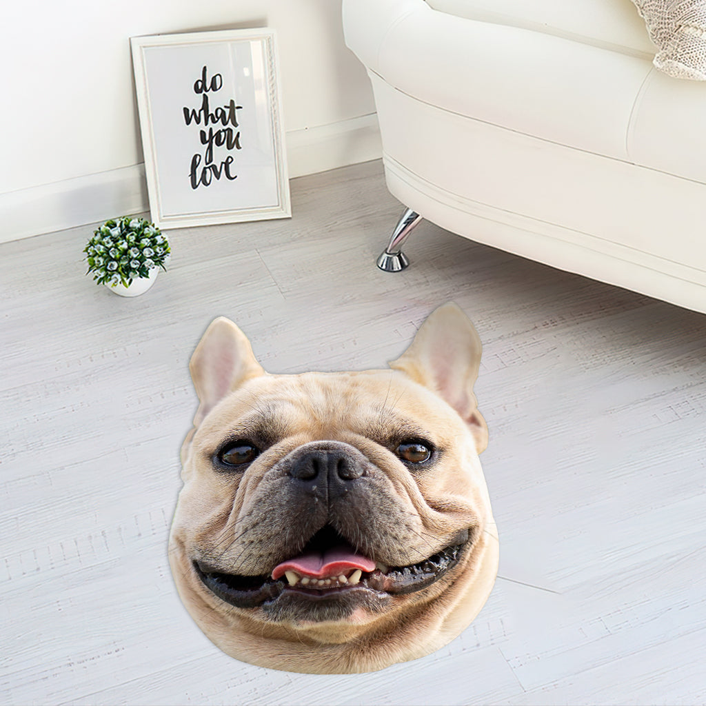 Customized Funny Pet Portrait - Personalized Dog Shaped Doormat