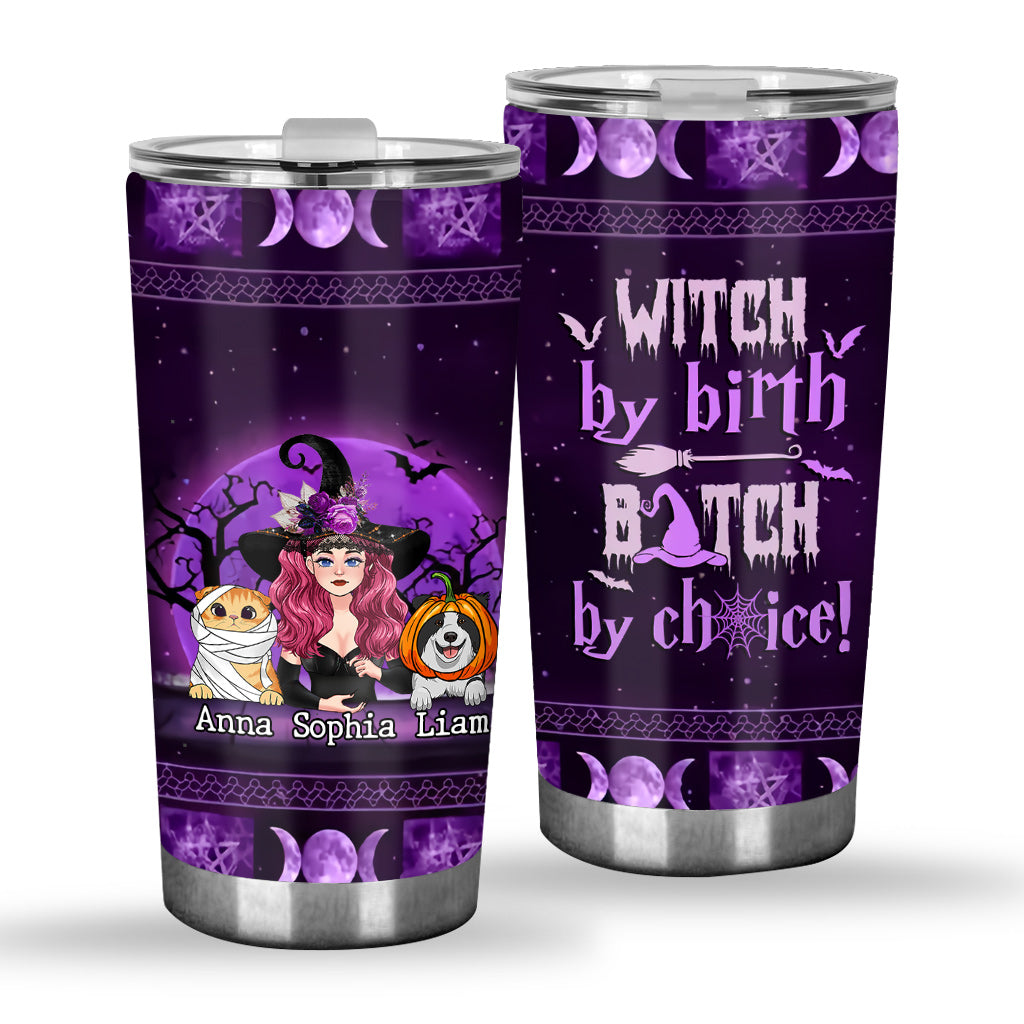 Witch By Nature - Personalized Witch Tumbler