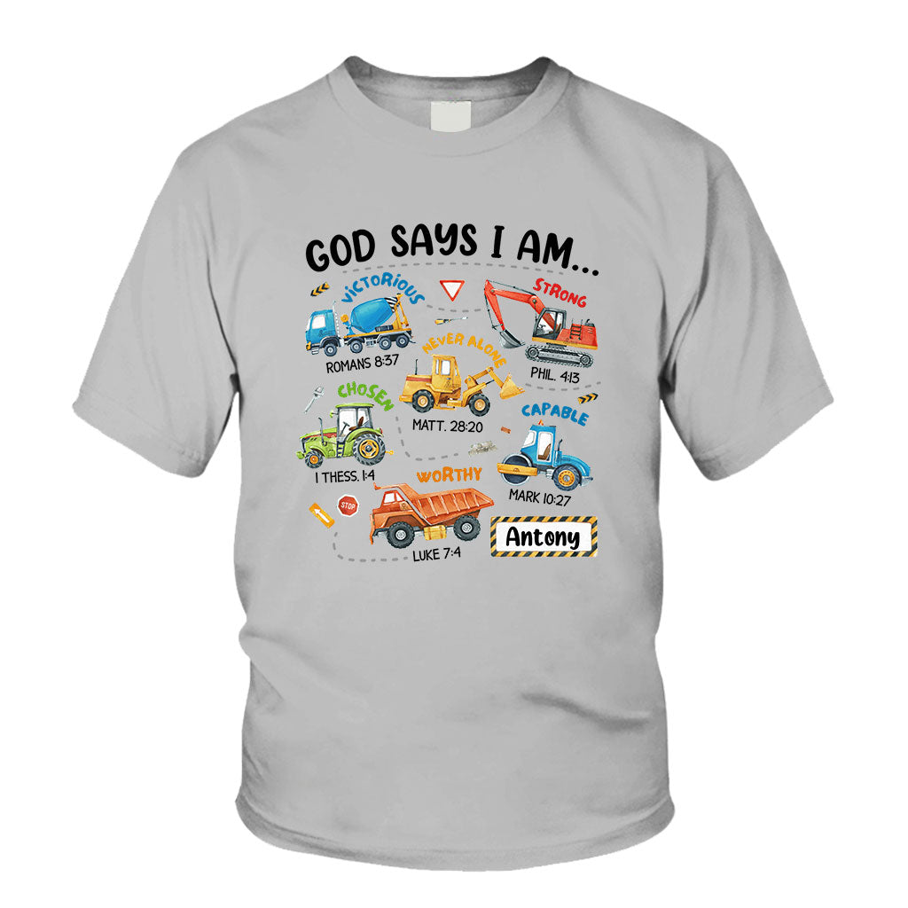 God Say I Am - Personalized Kid T-Shirt