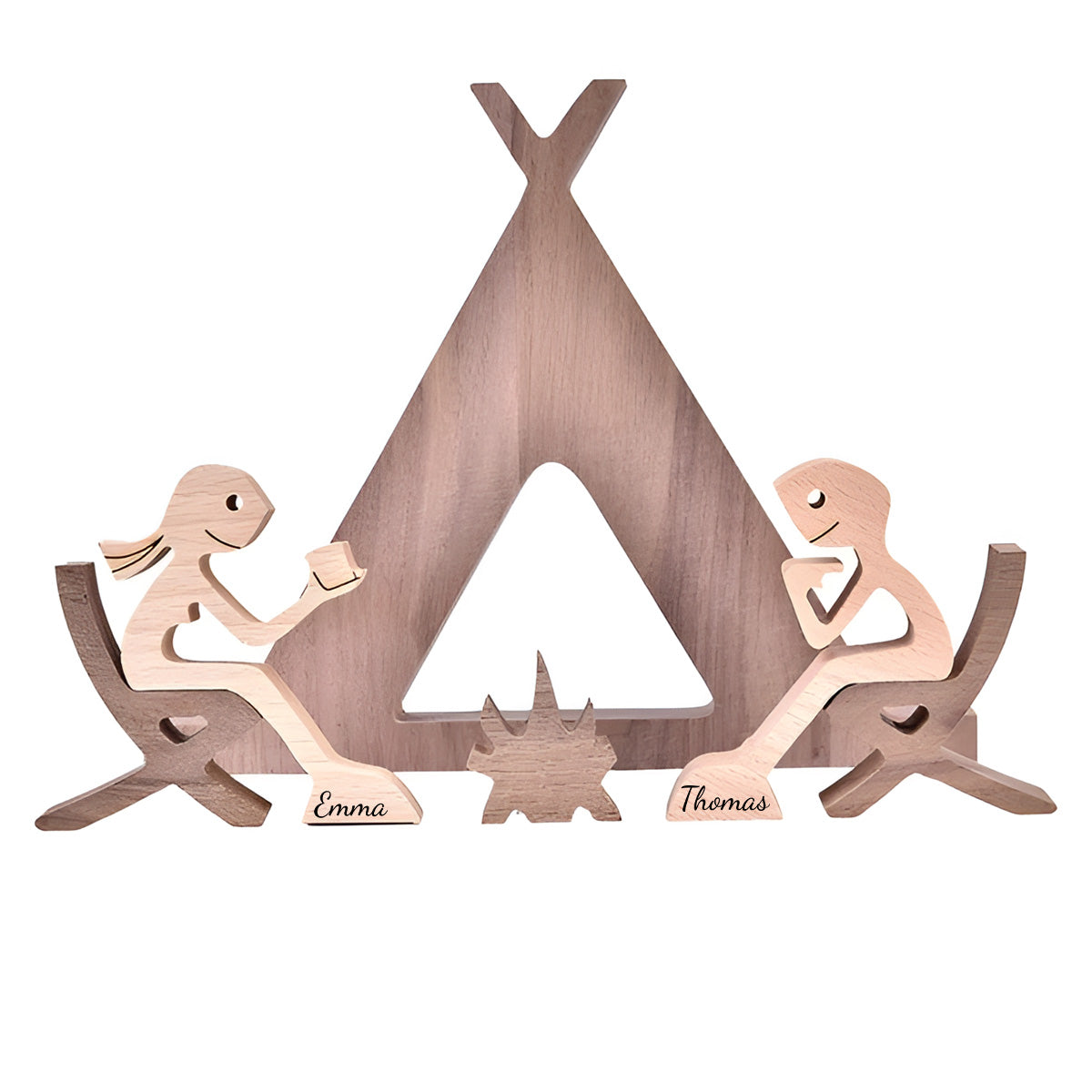 Happy Campers - Personalized Camping Decorative Figures 2