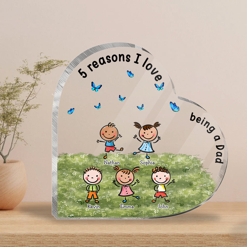 Disover Love Being A Grandma - Gift for grandma, mom, aunt, grandpa - Personalized Custom Shaped Acrylic Plaque