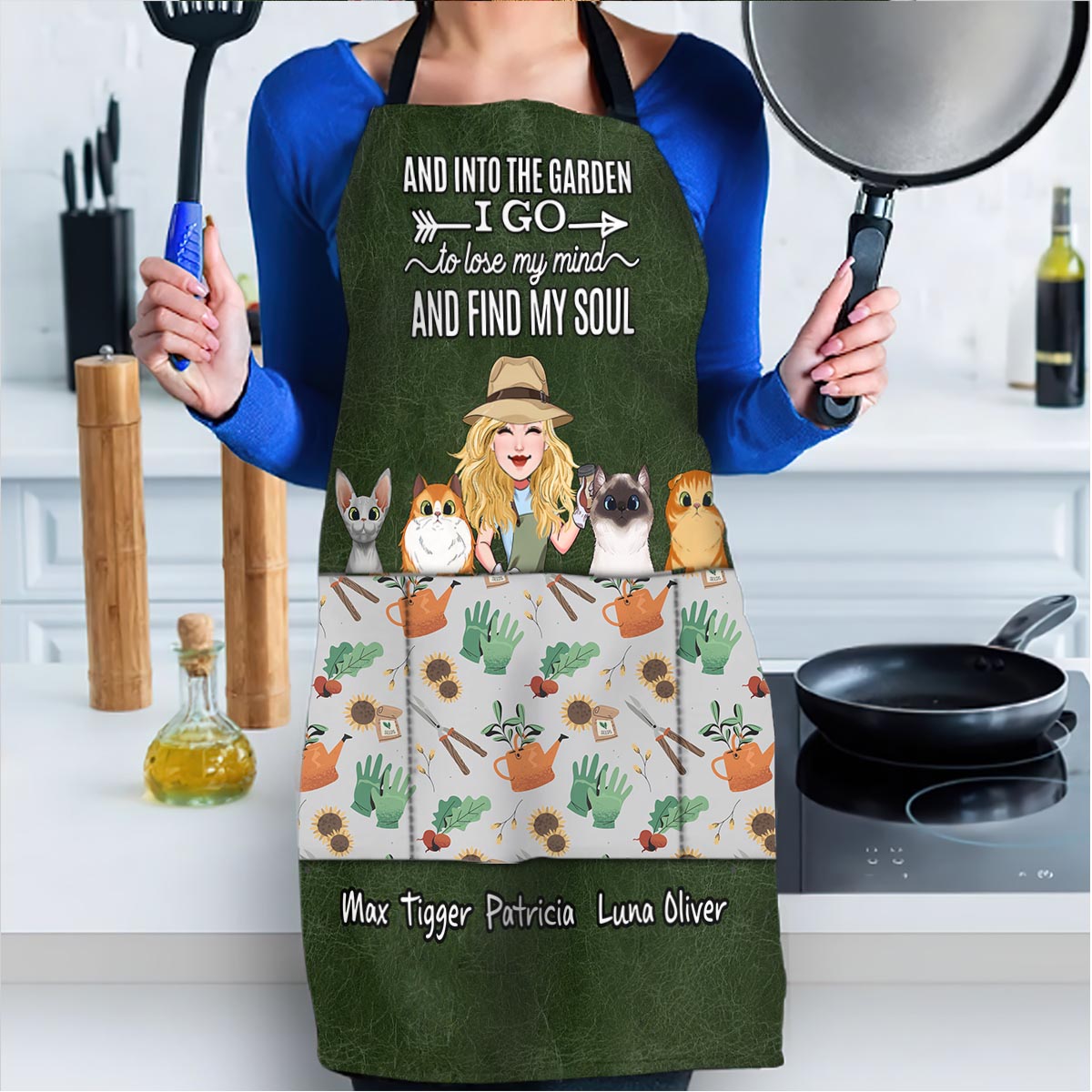 Recipe for a Special Mom Personalized Apron