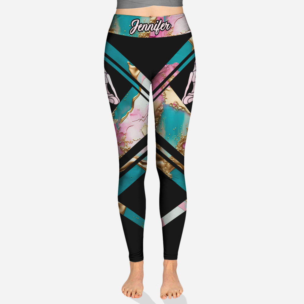 Meditation 7 Chakras - Personalized Yoga Leggings