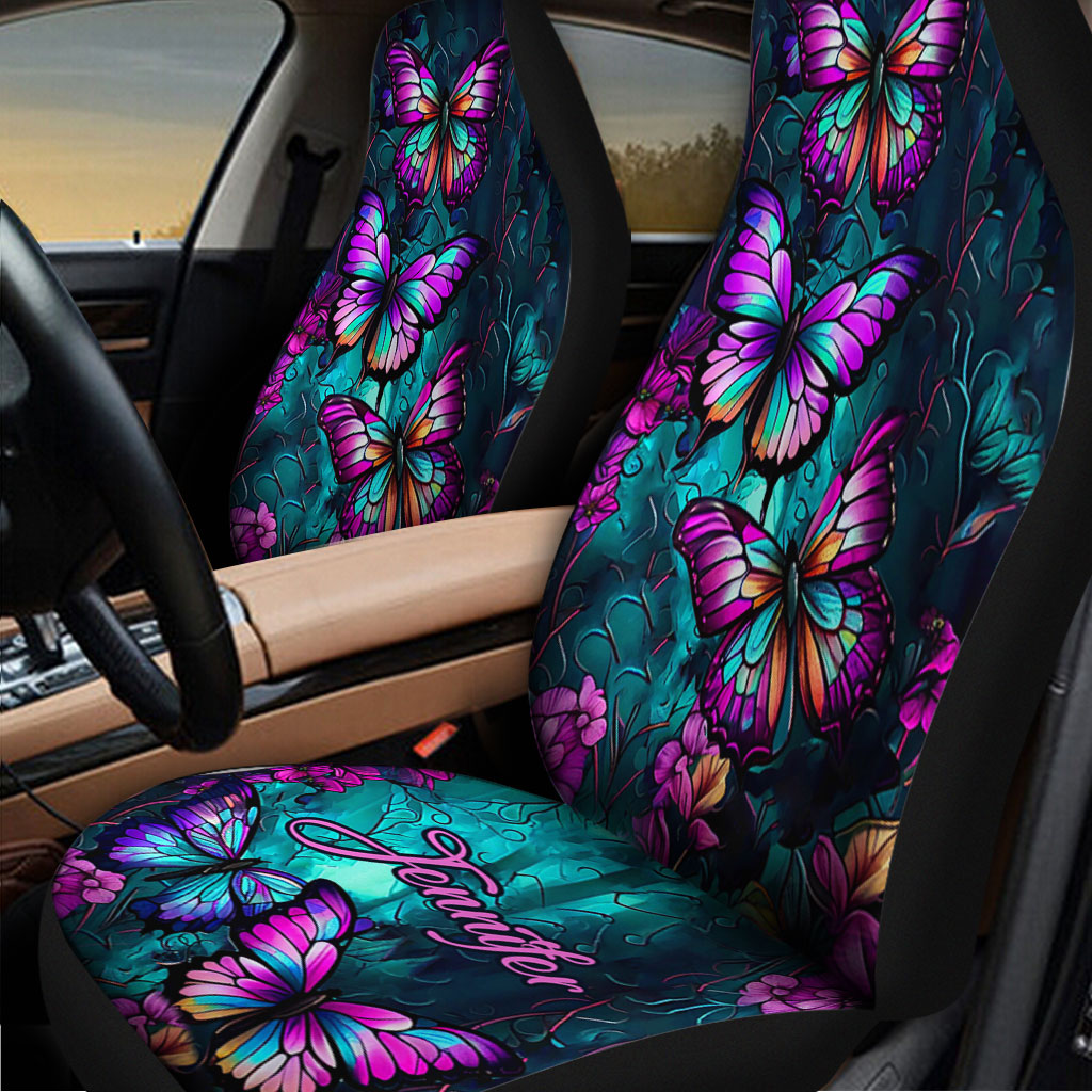 Beautiful Butterflies - Personalized Butterfly Seat Covers