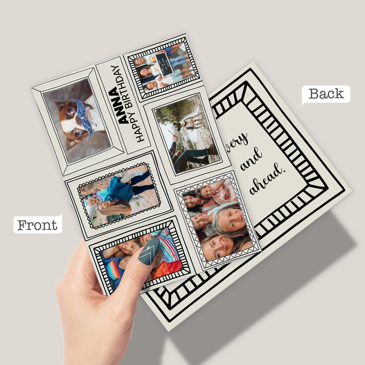 Any Message - Personalized Greeting Card