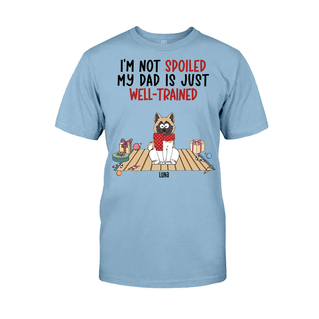 Well Trained Mom/Dad - Personalized Dog T-shirt And Hoodie