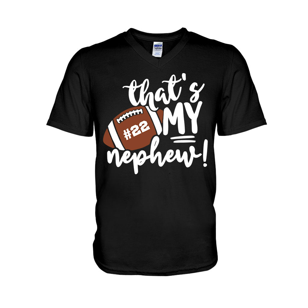 That's My Grandson - Personalized Football T-shirt & Hoodie