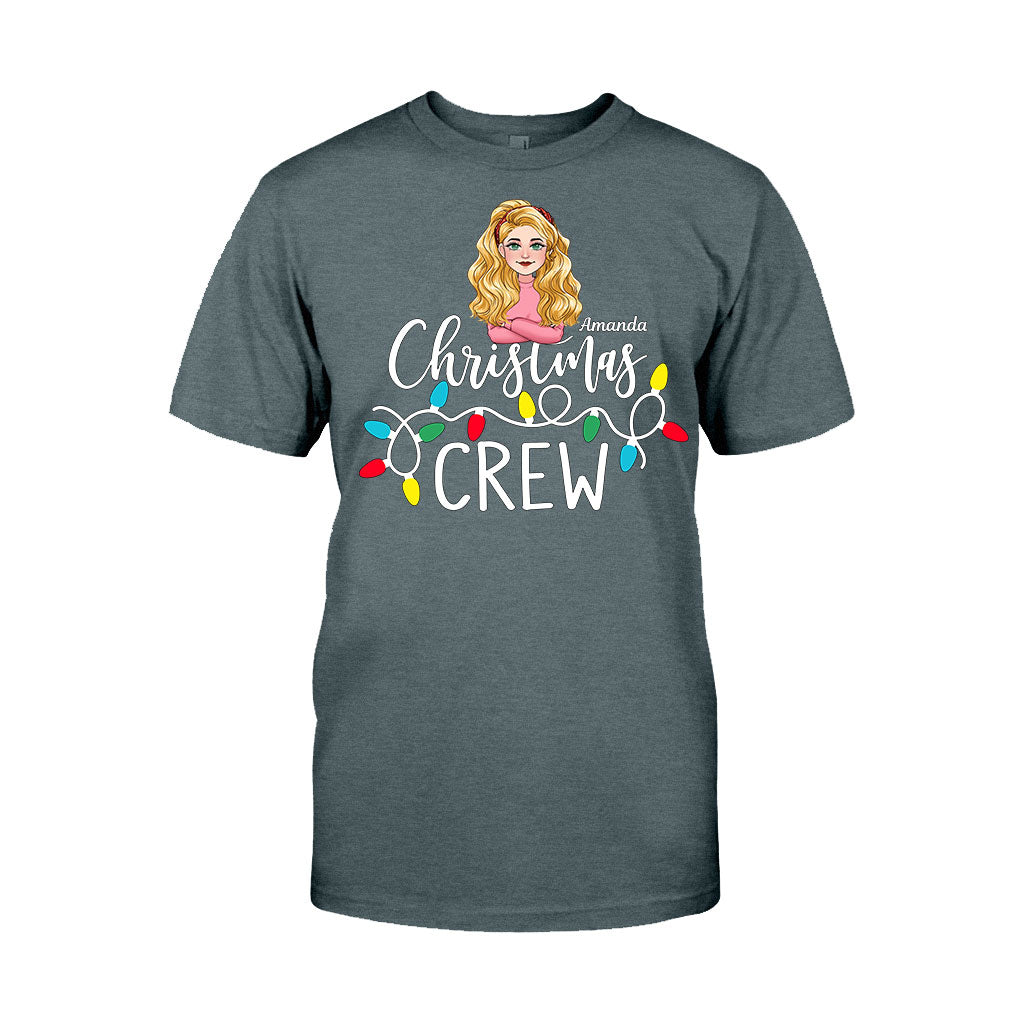 Christmas Crew - Personalized Christmas T-shirt And Hoodie