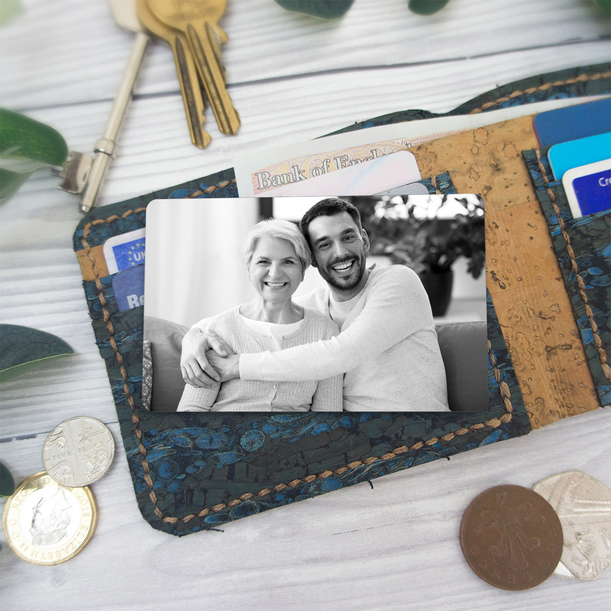 You Made Me So Proud - Personalized Son Wallet Insert Card