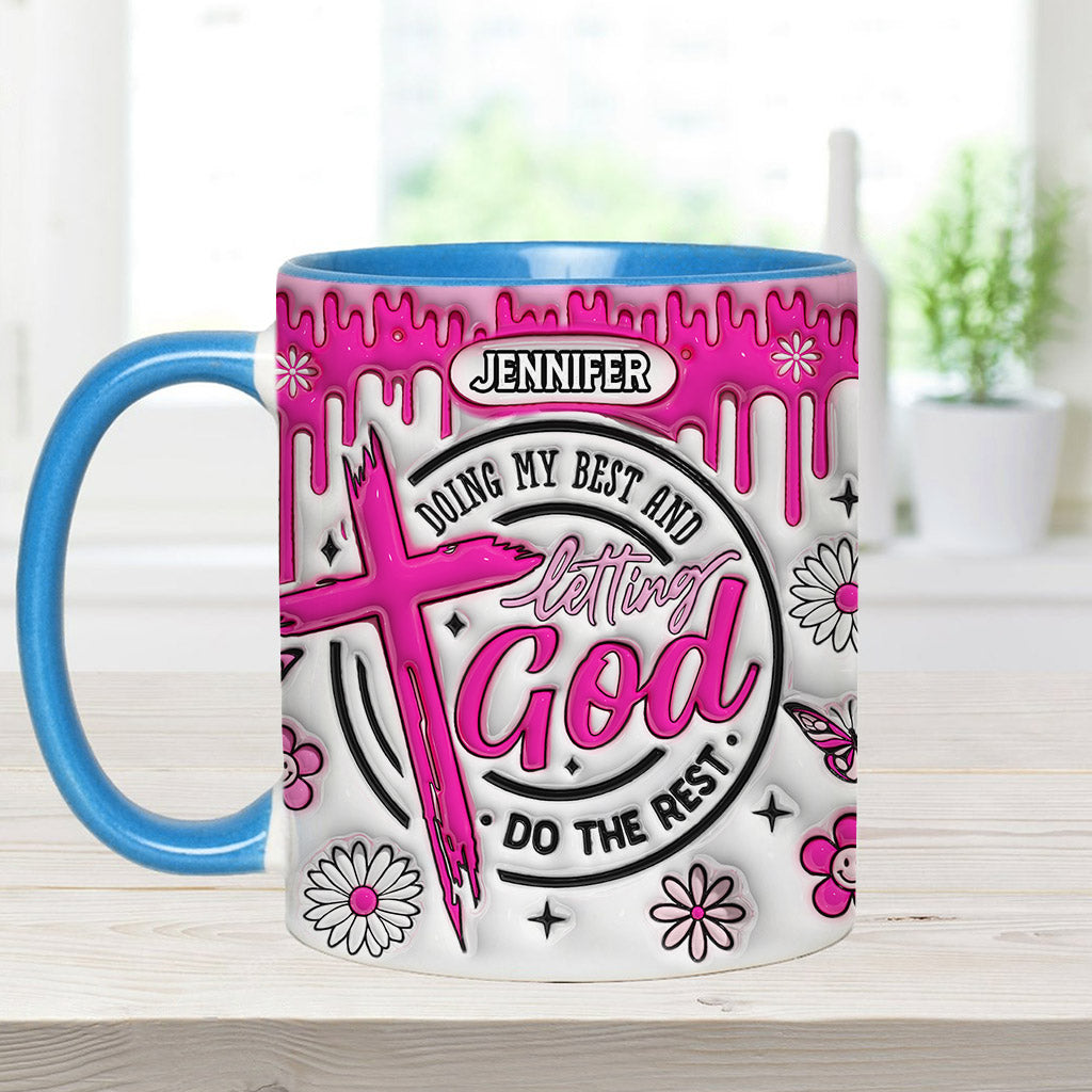 Doing My Best - Personalized Christian Accent Mug