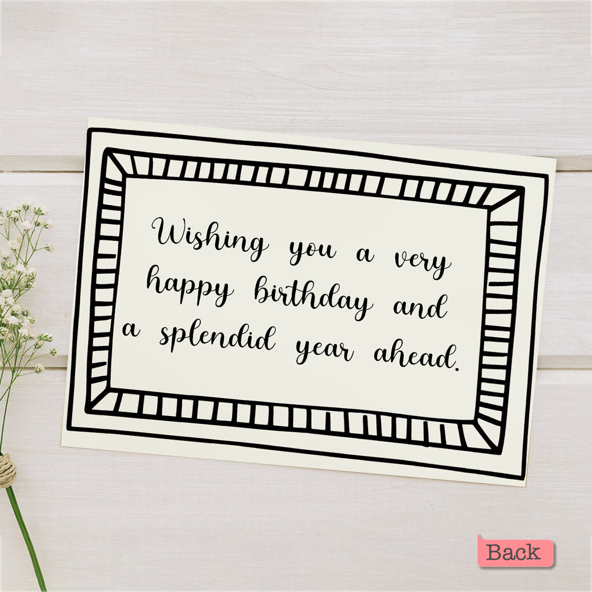 Any Message - Personalized Greeting Card