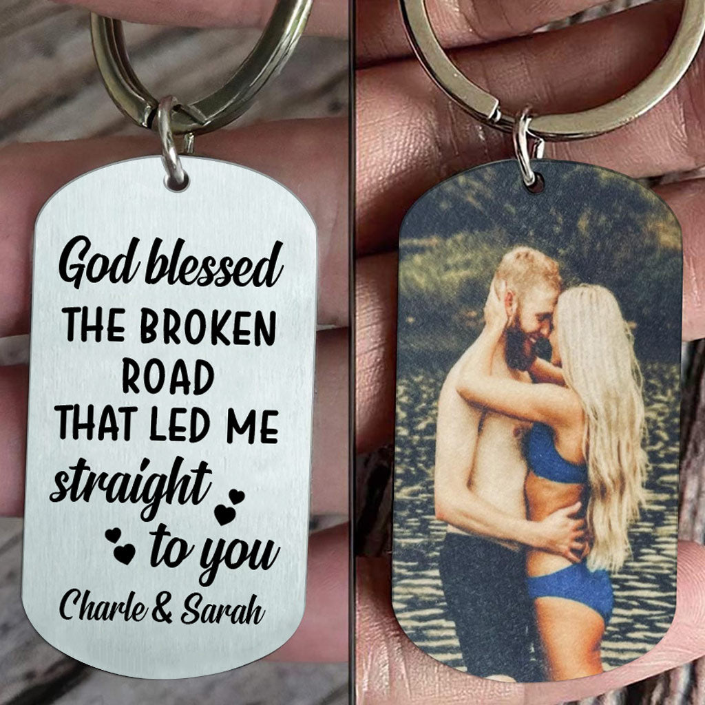 I'm Yours - Couple gift for husband, boyfriend, wife, girlfriend - Personalized Stainless Steel Keychain