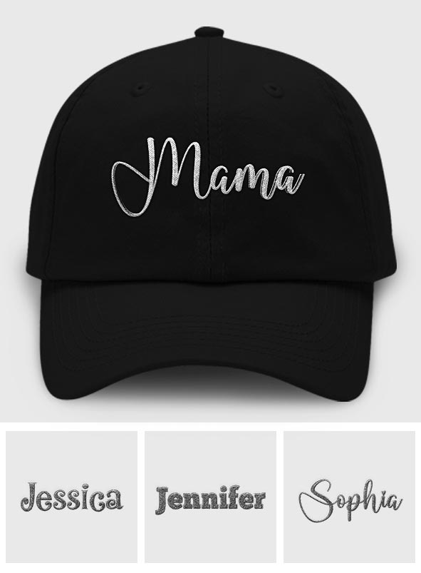 Custom Name - Personalized Mother Embroidered Classic Cap