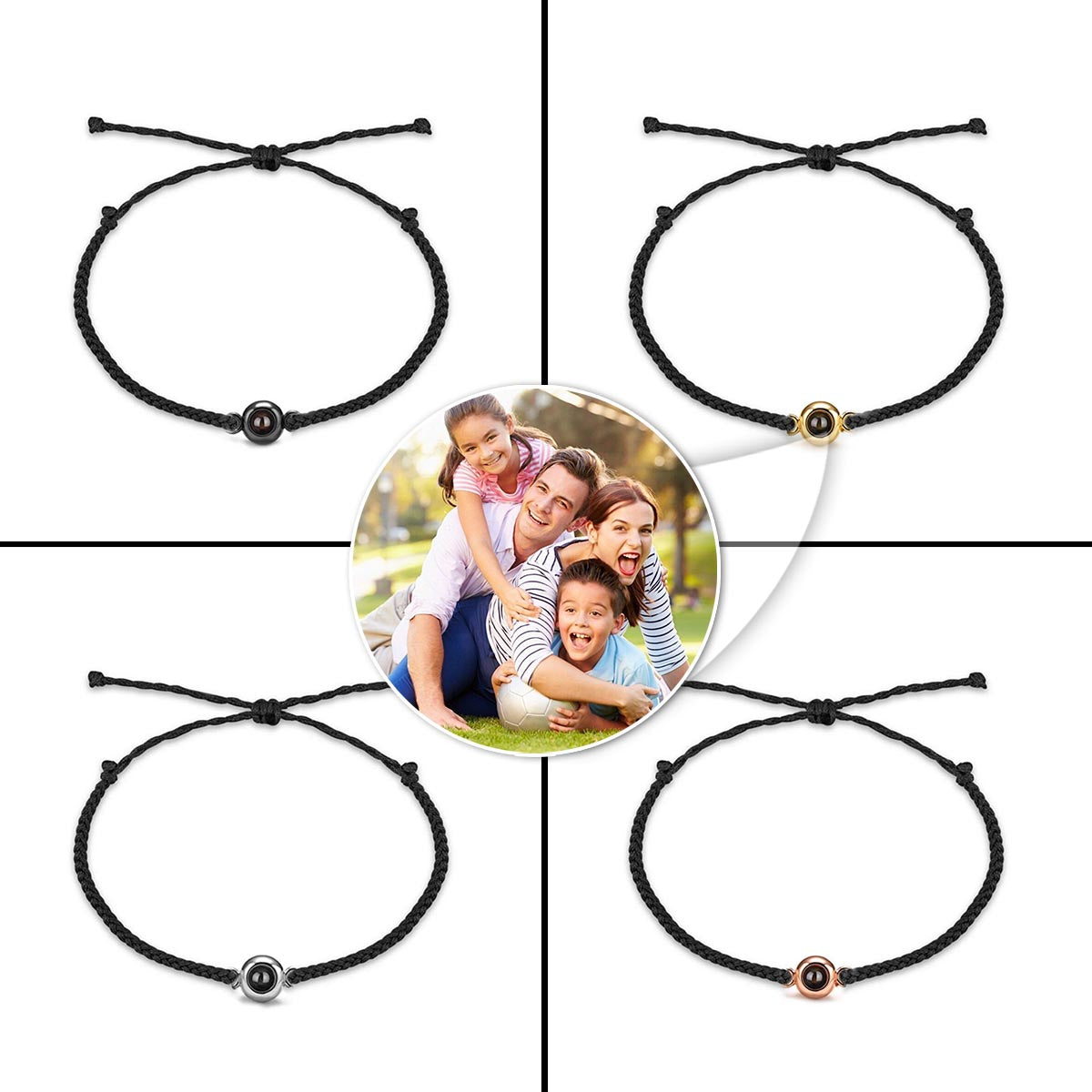 Love My Family - Personalized Family Projection Bracelet