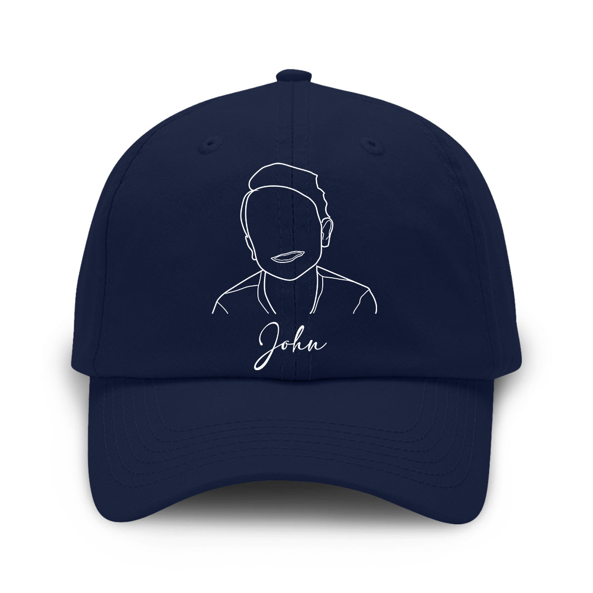 Custom Photo - Personalized Kid Embroidered Classic Cap